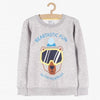 51015 Bear Tastic Fun Grey Fleece Sweatshirt 8373
