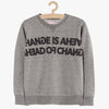 LS Change Is Ahead Melange Grey Sweatshirt 8376