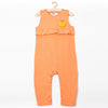 51015 Aplic Apple Sleeveless Orange Romper 8381