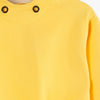 LS Bottom Knot Yellow Fleece Hoodie 8398
