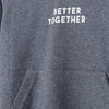 51015 Better Together Grey Kangaroo Hoodie 8418