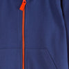 51015 Champion Sleeves Navy Blue Mock Neck Zipper 8443