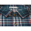 TRG Casual Check Shirt  Green and Blue