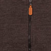 51015 Ottoman Dark Grey Mock Neck Zipper 8471