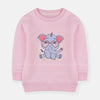 B.X Unicorn Elephant Print Pink Sweatshirt 8485