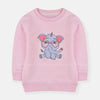 B.X Unicorn Elephant Print Pink Sweatshirt 8485