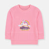 B.X Magic Happens Rainbow Unicorn Print Pink Sweatshirt 8491