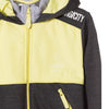 L&S Grey and Yellow Hoodie Zipper 0001