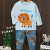 JJ Be Brave Lion Blue 2 Piece Trouser Set 8611