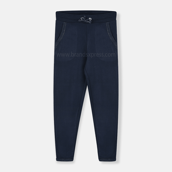 MP Curve Pocket Organic Cotton Navy Blue Trouser 8624