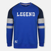 FVR Legend Royal Blue Raglan Sleeves Terry Sweatshirt 8763