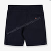 ZY Plain Navy Blue Terry Shorts 8797