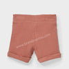 CA WILD & FUN Kangaroo Pocket Rust Blend Cotton Shorts 8816