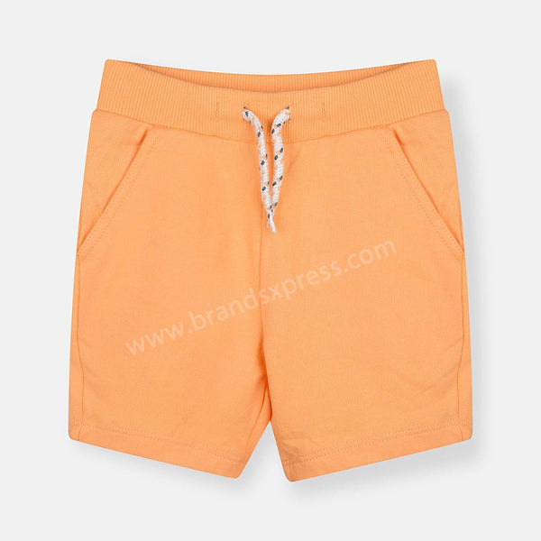 CA Front Pockets Soft Orange Terry Short 8822