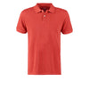 GAP Solid Crimson Red Pique Polo Shirt (Label Removed)