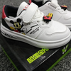 HKK Mickey KDS Kiss Badge Black With White Shoes 10328
