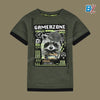 FTR GAMERZONE Printed Dog Khaki T-Shirt 8894