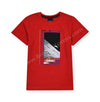 OS MOON LANDING Red T-Shirt 8897