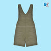 SGN Plain Olive Green Cotton Dungaree 8960