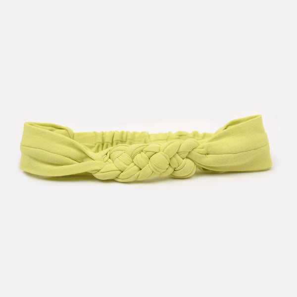 C&A Stylish Bow Neon Green Hair Band 8967