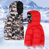 YG Kids Double Side Camo & Red Puffer Jacket 9958