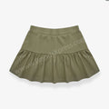 B.X Plain Khaki Skirt 9127