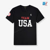 RL Team USA Black T-Shirt 9289