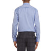 WoW  Grain Cotton Blue  Formal Shirt 8854