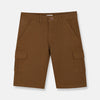 B.X Six Pockets Camel Cargo Cotton Short 9565
