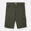 B.X Six Pockets Khaki Cargo Cotton Short 9569