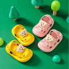 Honest Baby Bear Face Mustard Clogs 9389