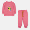B.X My Daddy Ice Cream Pink Track Suit 8516