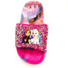 Frozen Shocking Pink Glitter Stones Top Slippers  2210