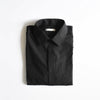 TRG Plain Black Casual Shirt 8859