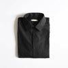 TRG Plain Black Casual Shirt