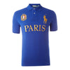 Men Big Pony Paris Blue Polo 6114