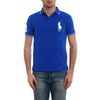 RL Big Emroided Logo Royal Blue Polo 10780
