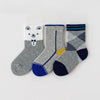 CRM Decent Boy Grey 3 Piece Socks Set 9269