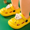 Honest Baby Bear Face Mustard Clogs 9389