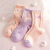 CRM Unicorn Pink & Purple 3 Piece Socks Set 9271