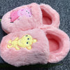 PP Peppa Aplic Tea Pink Fur Warm Shoes 10634