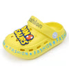 Fashion Side Print Dinosaurs Yellow Clogs 9390