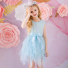 VKT Sequence Star Sky Blue Bow Frock 8722