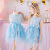 VKT Sequence Star Sky Blue Bow Frock 8722