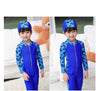 ISD Sea Life Royal Blue Jump Swimsuit With Cap 9730