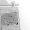 Bab Clb Grey Lining Elephant Trouser 9801
