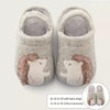 CM Dream Aplic Hedgehog Grey Soft Slippers 8144