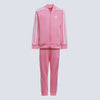 AD 3 Stripes Rose Pink Mock Neck Zipper Tracksuit 9917