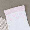 In Extenso Pink Heart & Lines 3 Pairs Baby Socks  10288