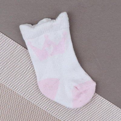 In Extenso Ice-cream Crown & Bear 3 Pairs Baby Socks  10289